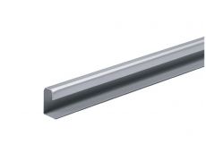 Ручка-профиль для TopLine M/L, толщина двери 15-16 мм, длина 2500 мм, серебристая сталь Art. 9124696, Hettich