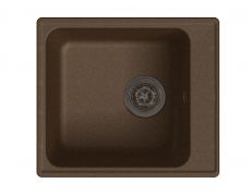Мойка кухонная Granfest GF - Z17 (ECO-17), 420х480х180мм, терракот, искусственный камень