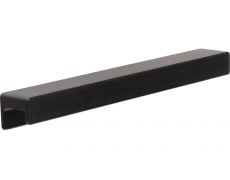 Ручка накладная L.190мм, отделка черный шлифованный