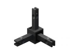 Cadro Уголок соединительный 3D, отделка черная