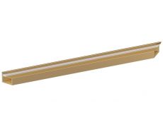 Pearl Профиль вертикальный R2587 с ручкой и уплотнителем, L=956мм, отделка золото матовое шлифованное