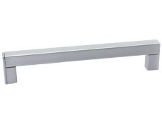 Ручка-скоба 192мм, отделка хром матовый лакированный