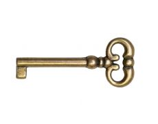 Ключ 45мм, отделка бронза античная